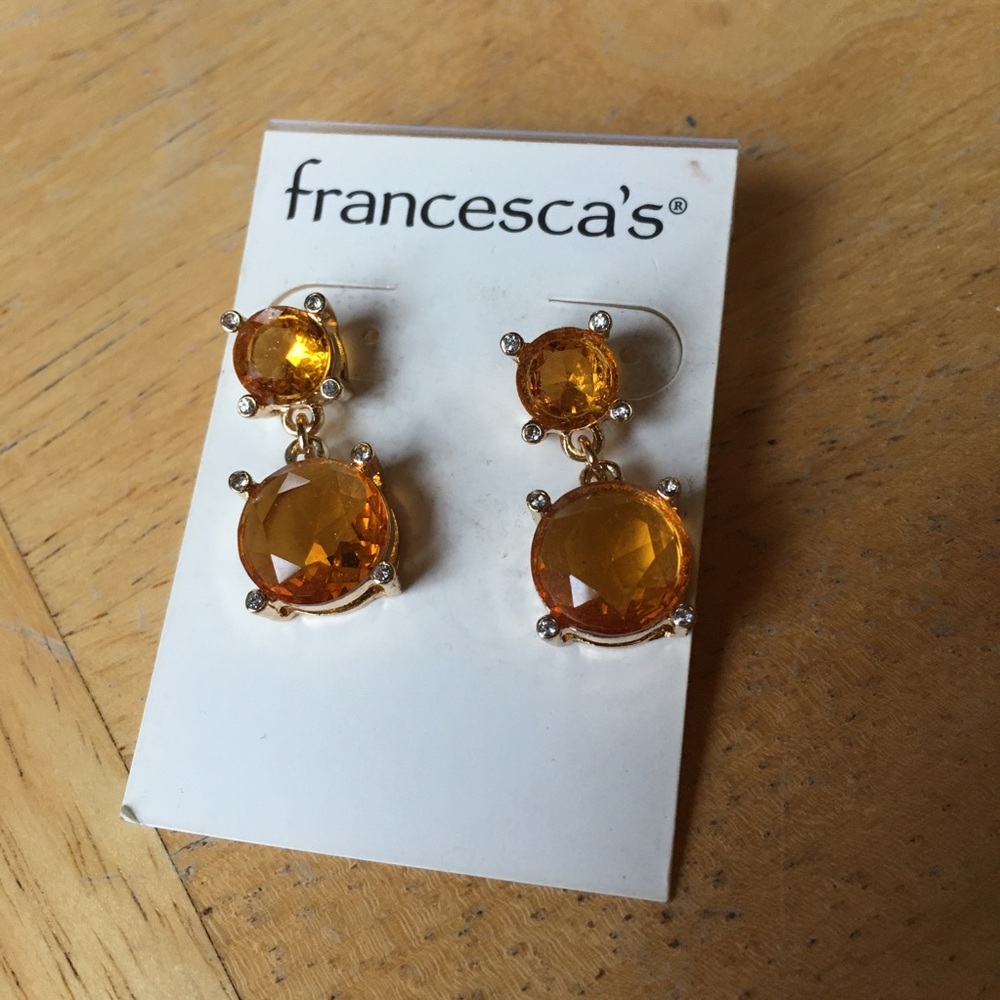 Francesca’s NWT Yellow Gold Ear Rings